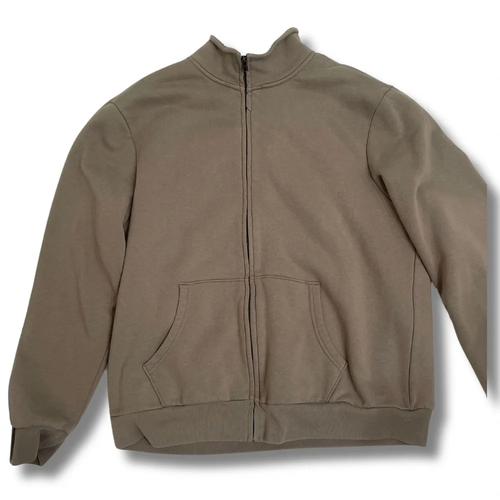 Old navy Sherpa lined men’s zip-up sweater - Picture 2 of 3